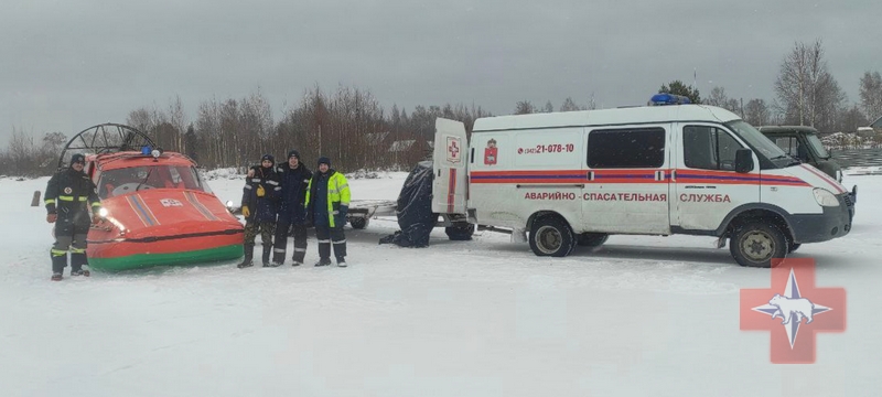 Поиск утонувшего рыбака